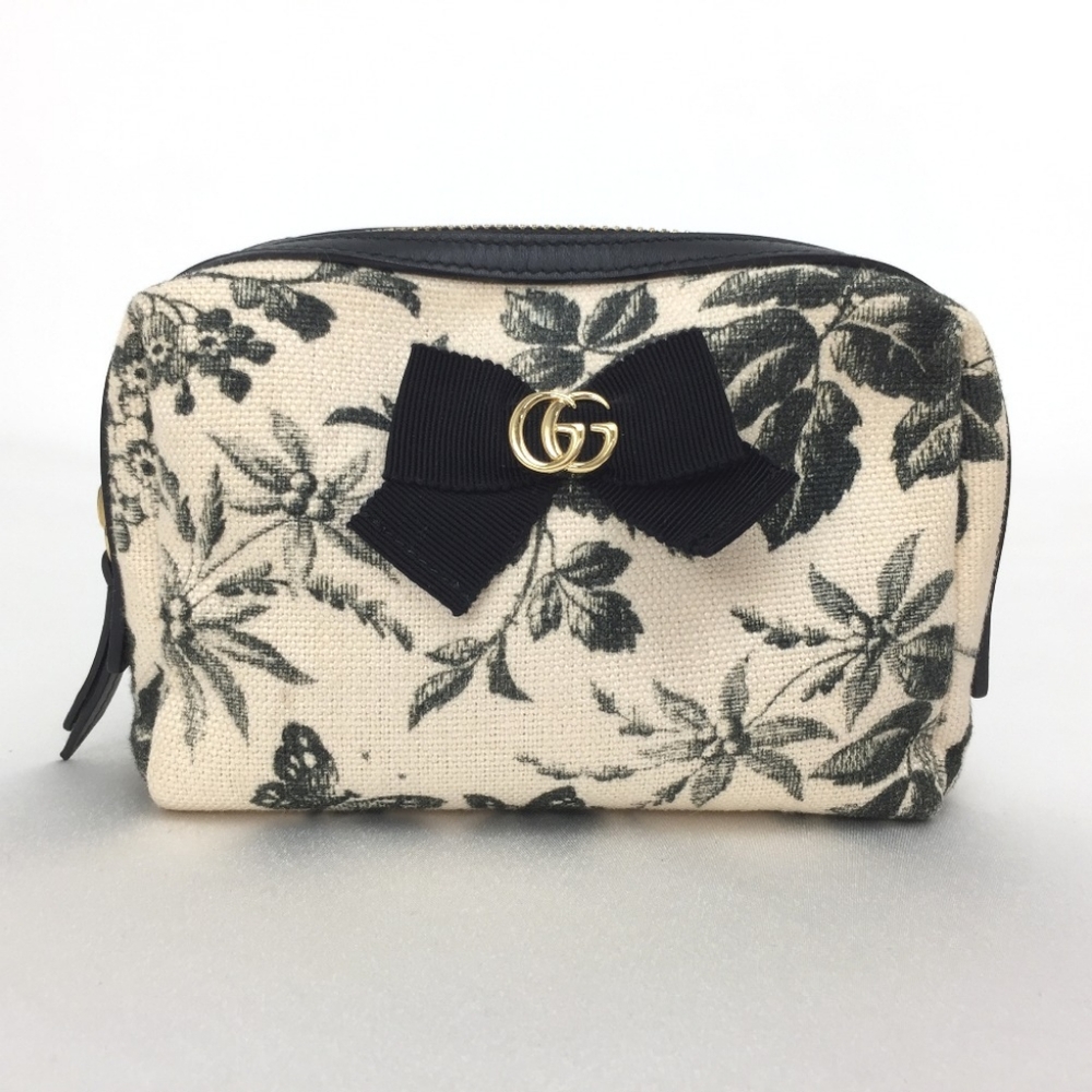 Gucci Herbarium Canvas Pouch